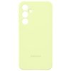 Oryginalne etui Samsung Silicone Cover do Galaxy A55 5G – Limonkowe (Lime)
